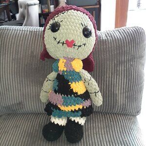 Sally Handmade Crochet Stuffed Plush Doll Large The Nightmare Before Christmas